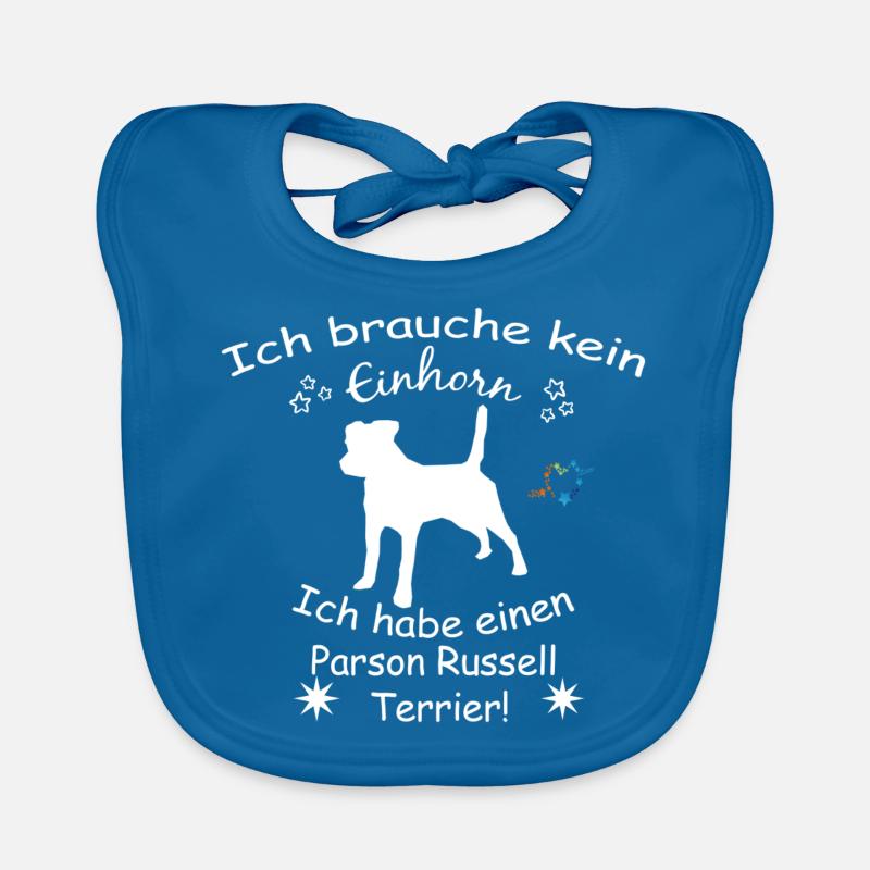 Parson Russell Terrier Tshirt - Parson Russell Baby Bio-Lätzchen