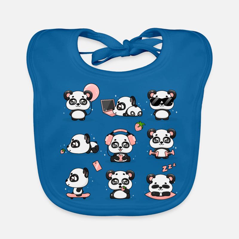 Panda Bavoir bio Bébé