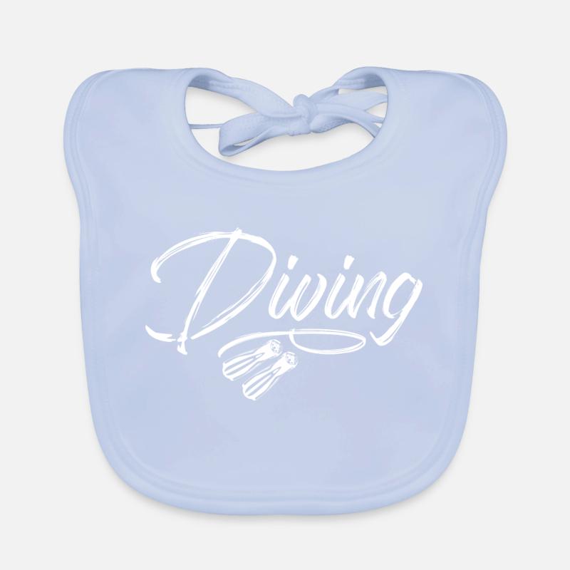 plongée de plongée Bavoir bio Bébé