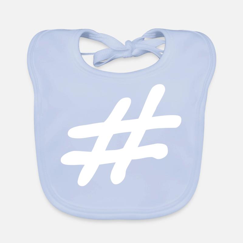 Hashtag Bavoir bio Bébé