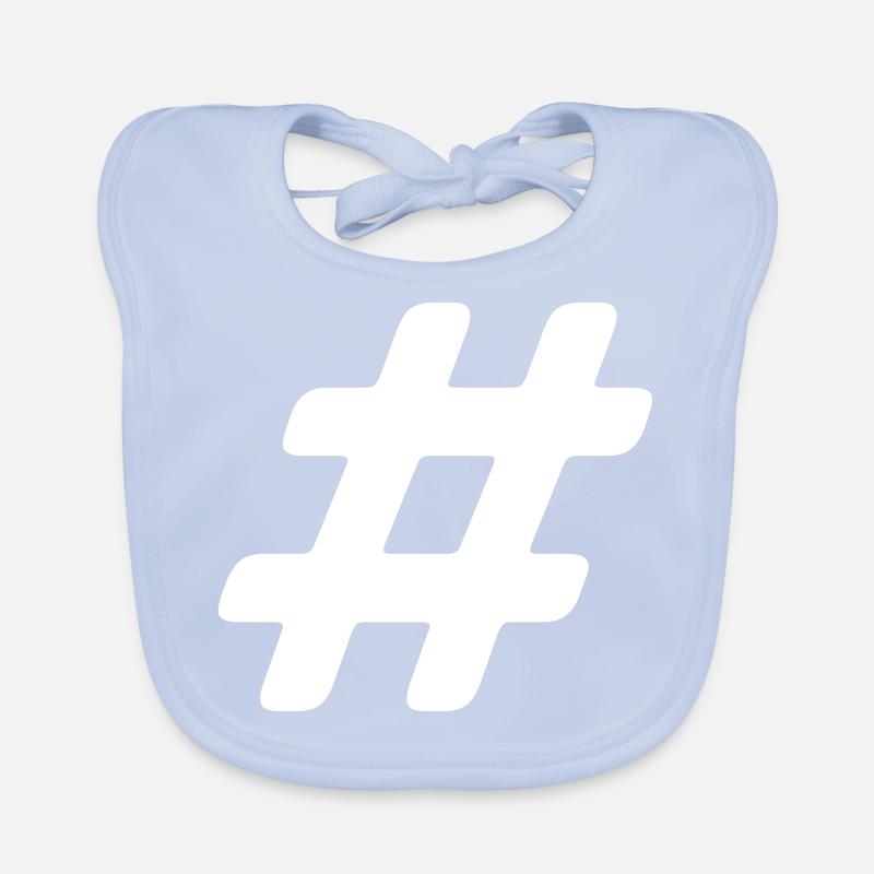 Hashtag Bavoir bio Bébé