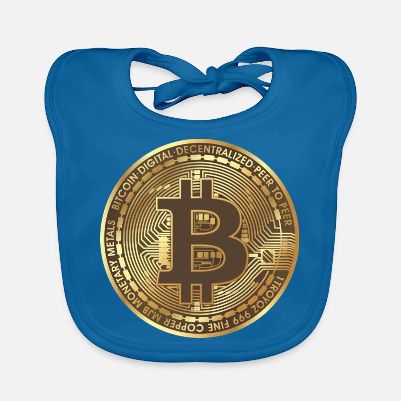 Bitcoin Bavoir bio Bébé
