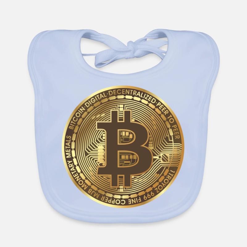 Bitcoin Baby Bio-Lätzchen