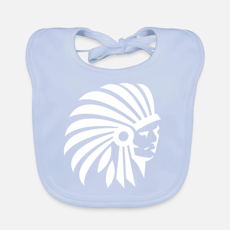 Design indiano Bavaglino ecologico per neonato