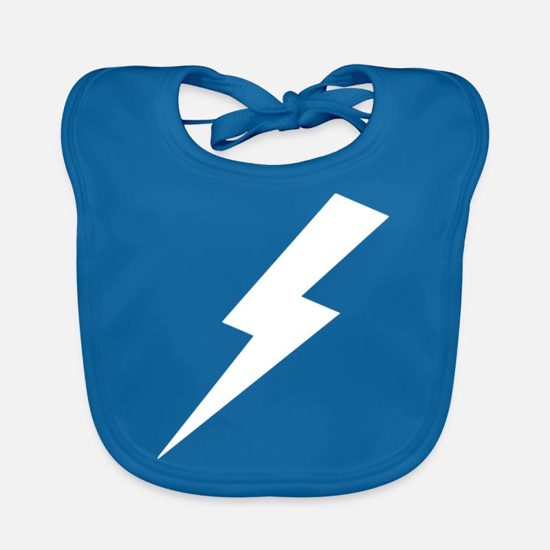 Lightning Bolt Baby Bio-Lätzchen