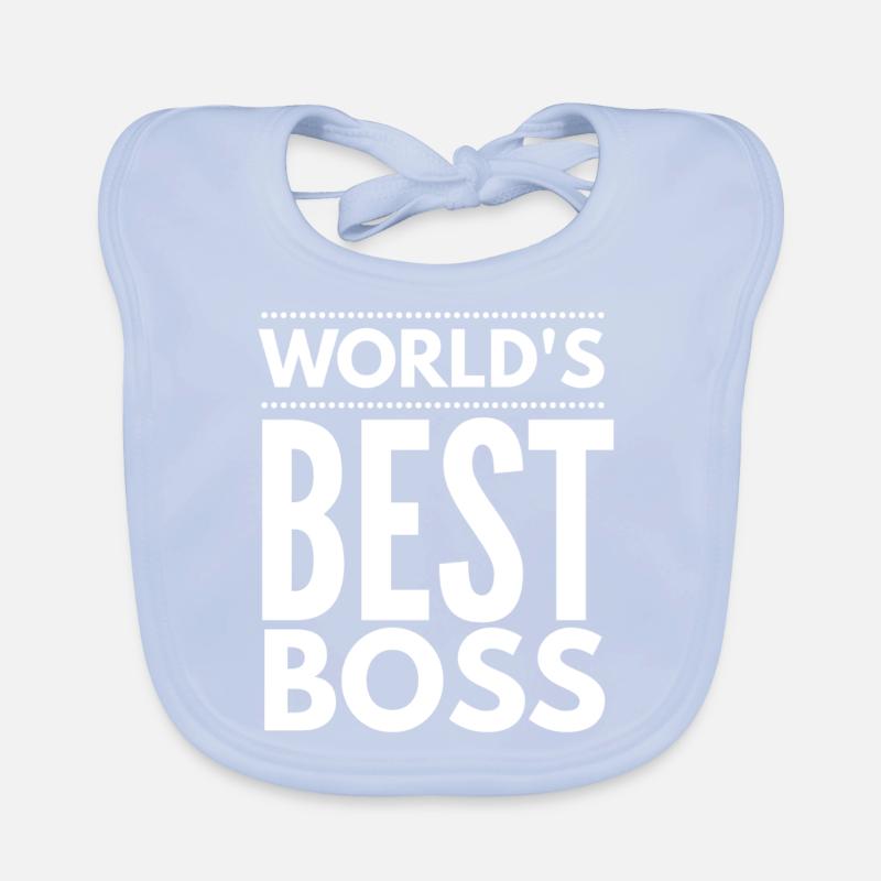 Worlds Bester Boss Baby Bio-Lätzchen
