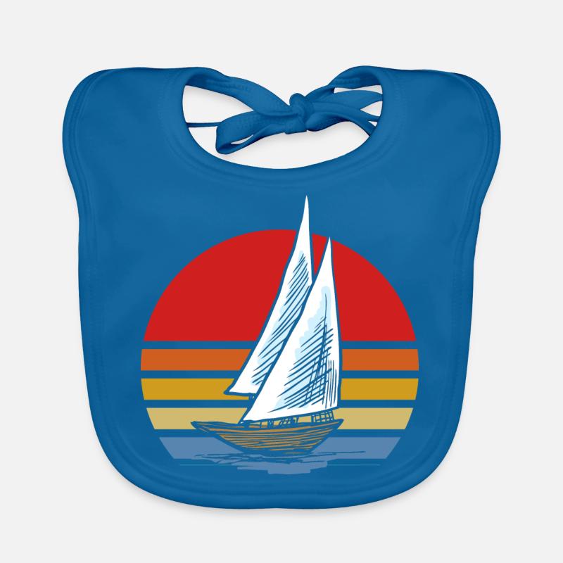 sailing Organic Baby Bibs