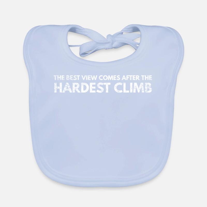 Climbing view Organic Baby Bibs