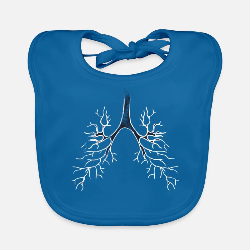 Bronchien Lunge Baby Bio-Lätzchen