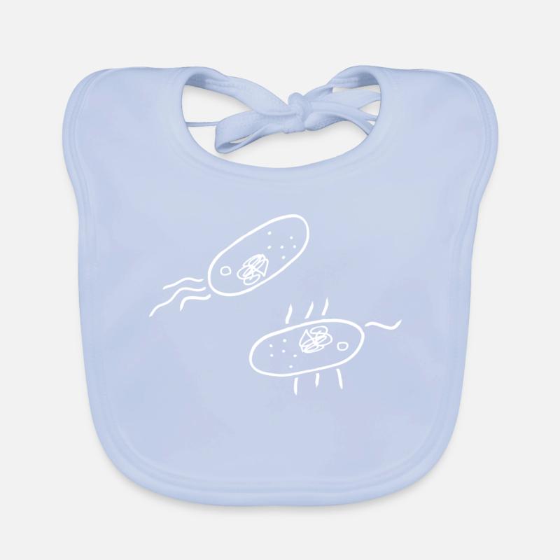 Bactéries Science Bavoir bio Bébé