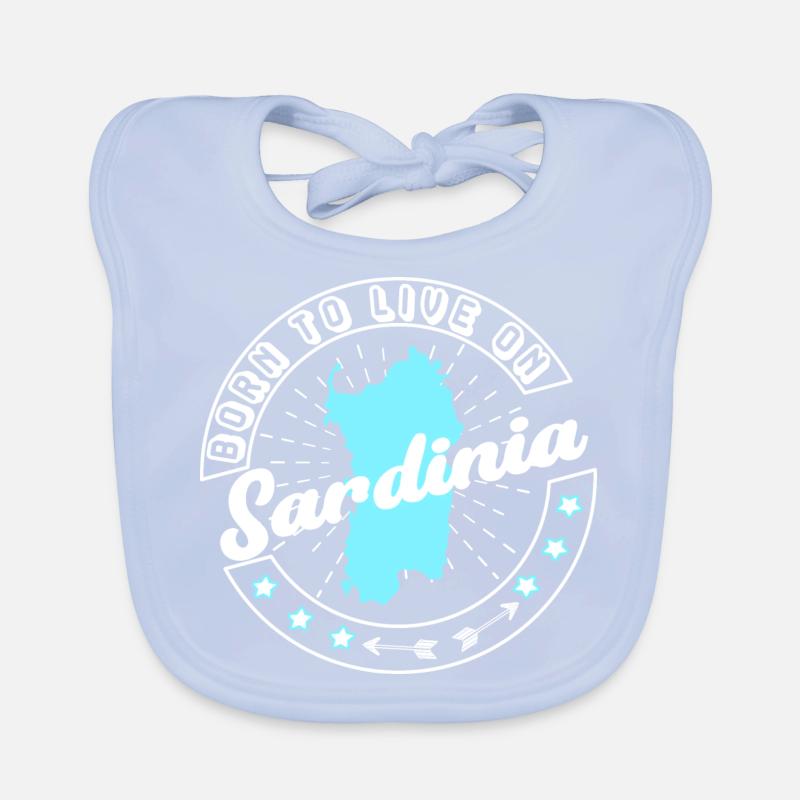 Sardaigne Sardinia Bavoir bio Bébé