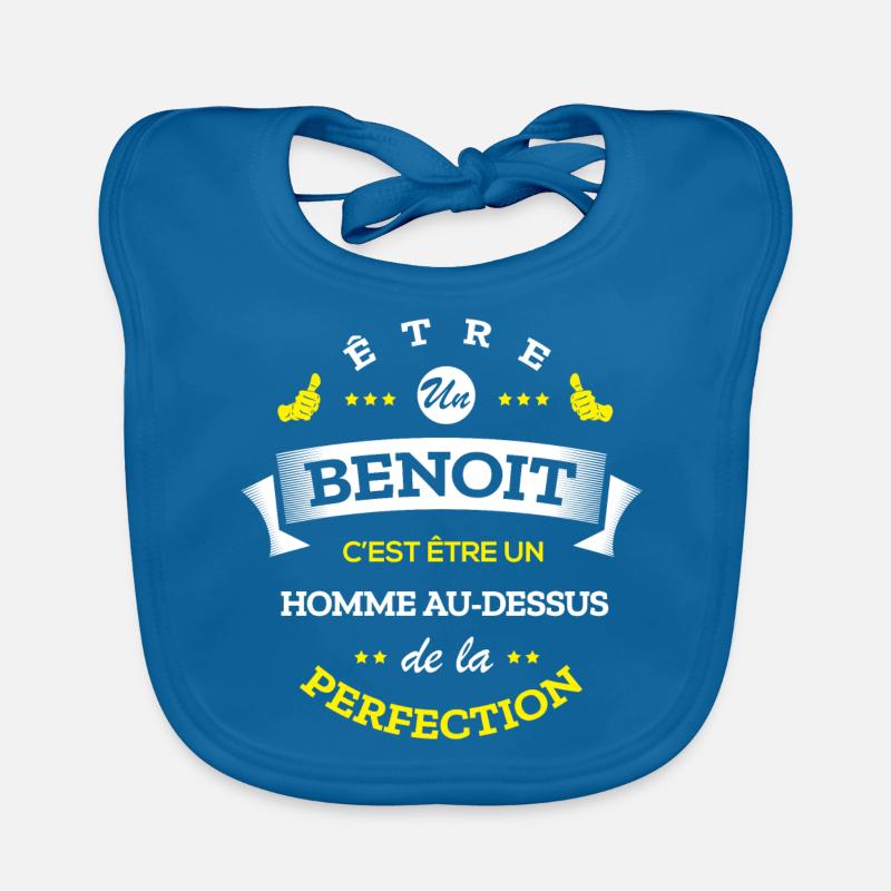 BENOIT PARFAIT - NOM BENOIT Bavoir bio Bébé