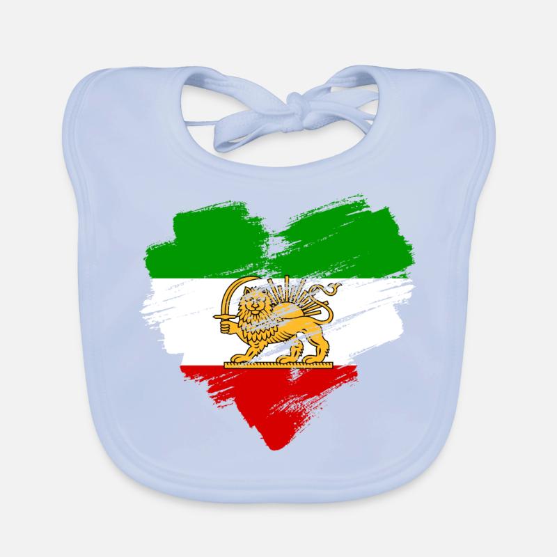 Perse Bavoir bio Bébé