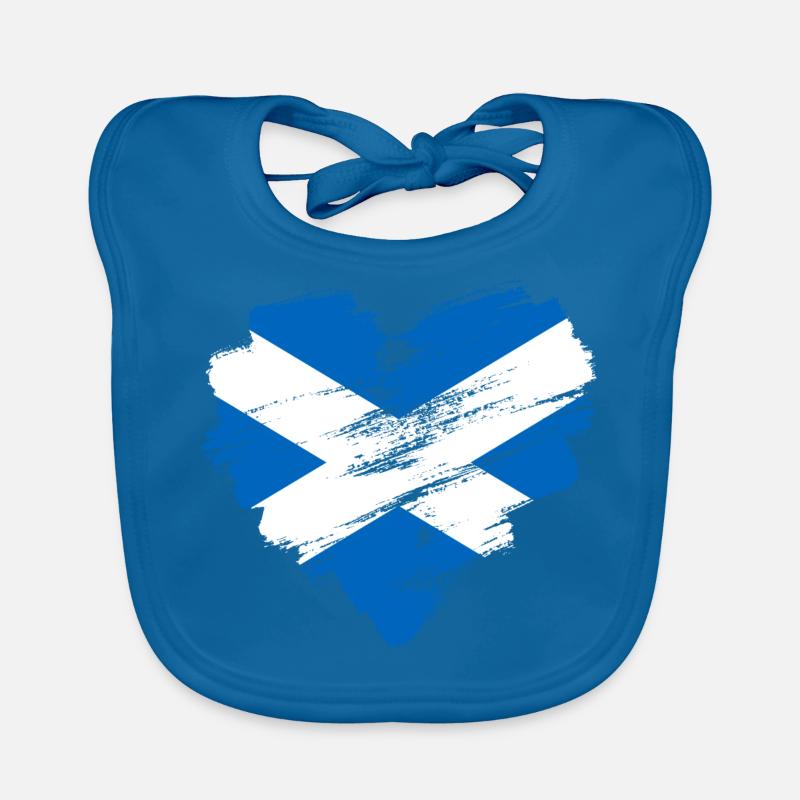 Écosse Bavoir bio Bébé