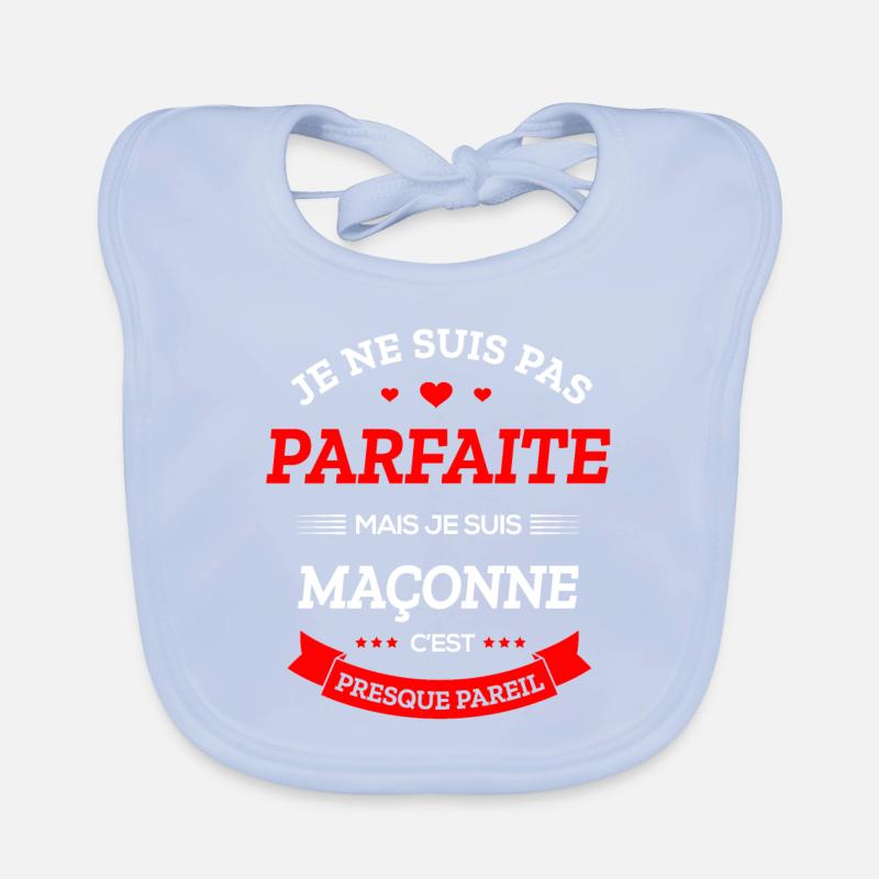 MAÇONNE PARFAITE Bavoir bio Bébé