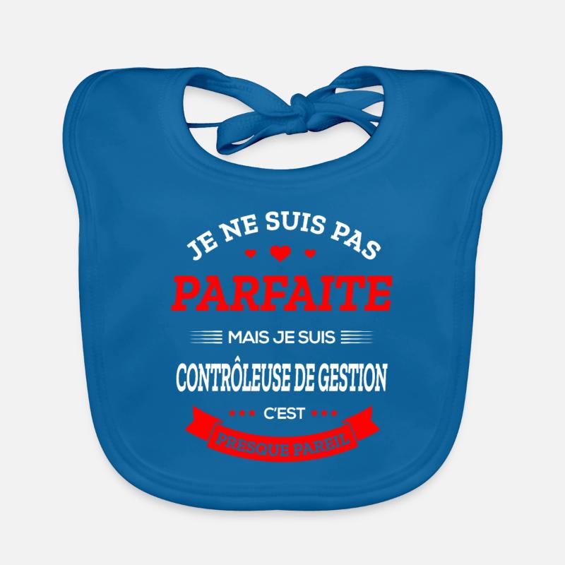 CONTRÔLEUSE DE GESTION PARFAITE Bavoir bio Bébé