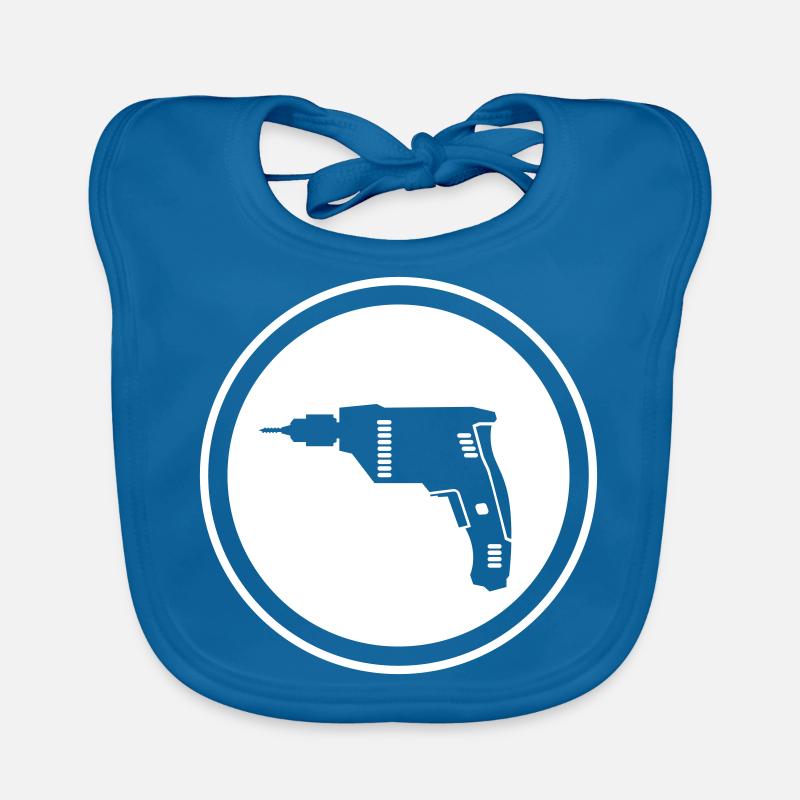 Drill Organic Baby Bibs