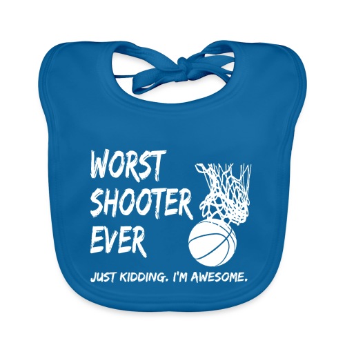 Basketball - worst shooter ever - Baby Bio-Lätzchen