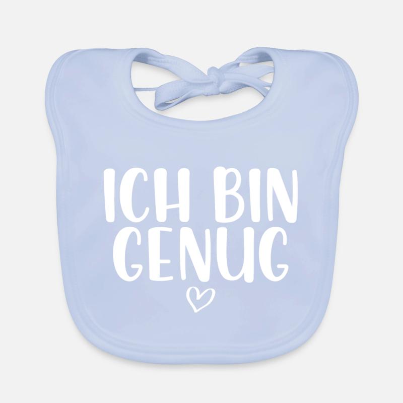 Ich bin genug Baby Bio-Lätzchen