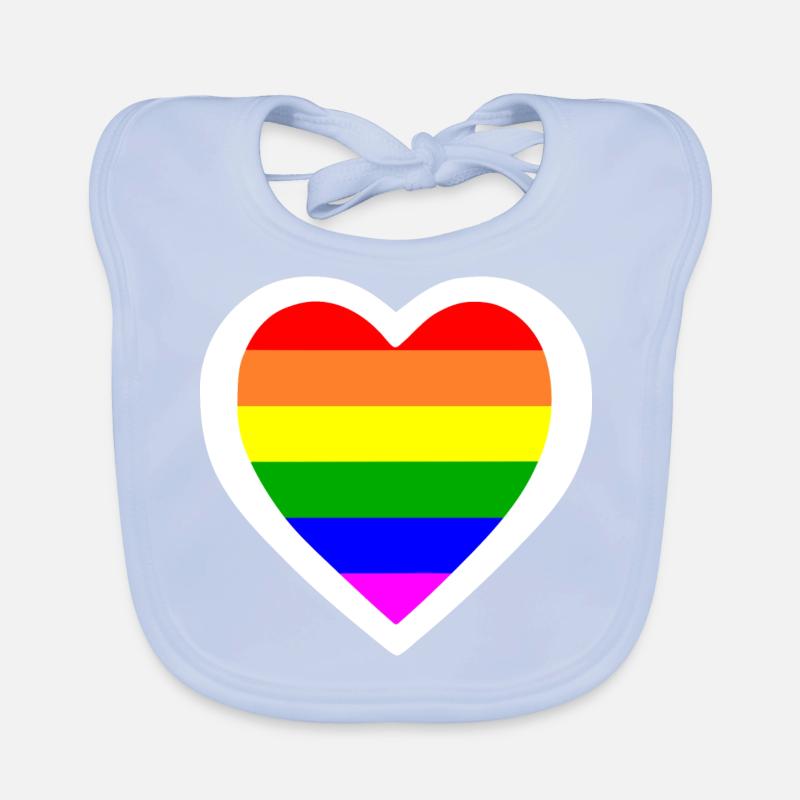 Lgbtq Bavoir bio Bébé