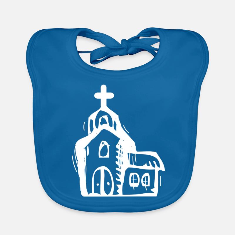 Kirche Baby Bio-Lätzchen