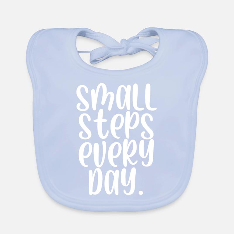 Small steps every day Baby Bio-Lätzchen