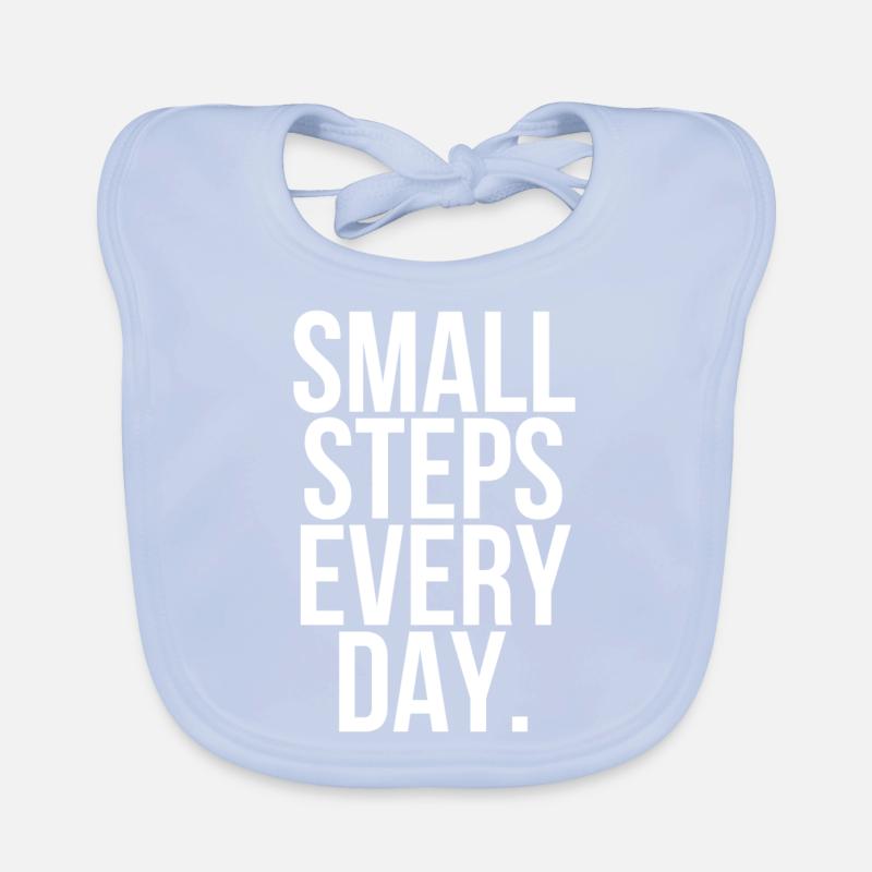 Small steps every day Organic Baby Bibs
