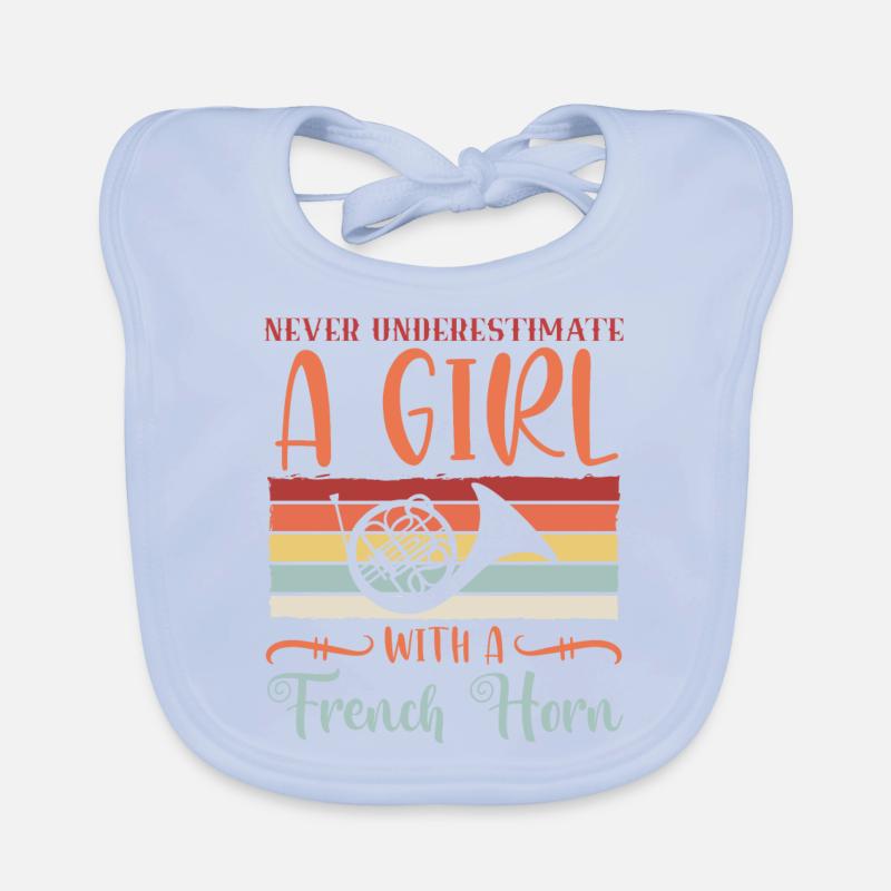 Classical Wind Instruments Opera Sounds Music Organic Baby Bibs