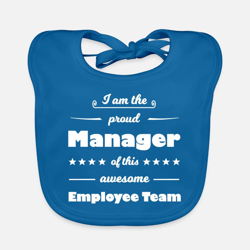 Le drôle de manager Bavoir bio Bébé
