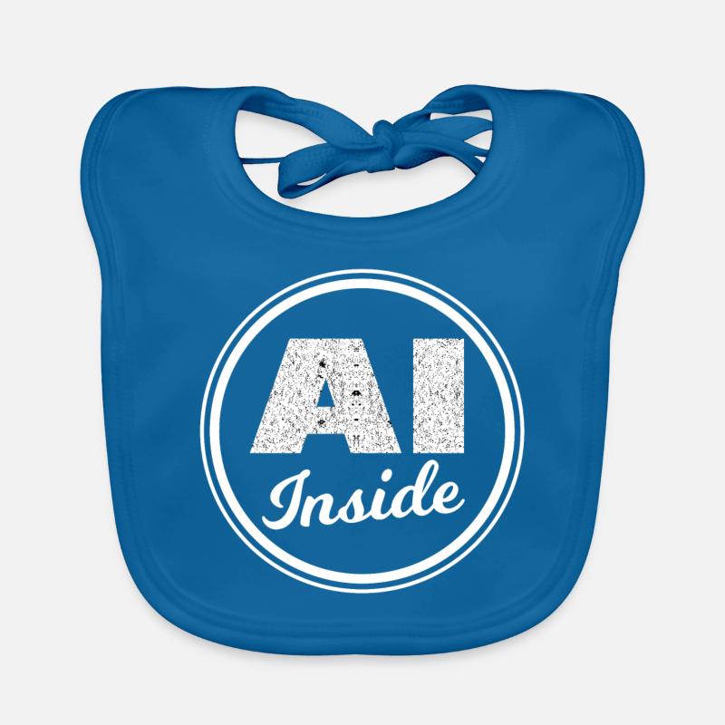 Informatique et intelligence Bavoir bio Bébé