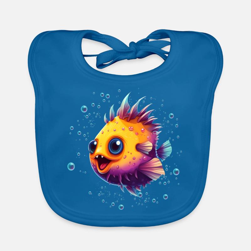 Poisson-globe Bavoir bio Bébé