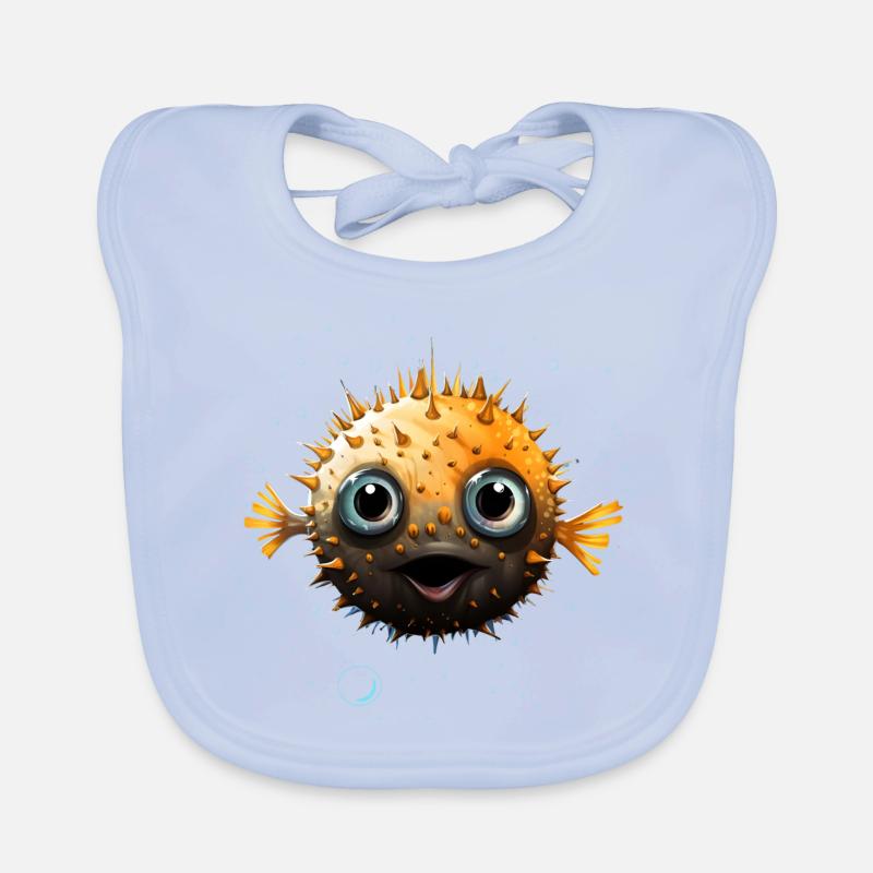 Poisson-globe Bavoir bio Bébé