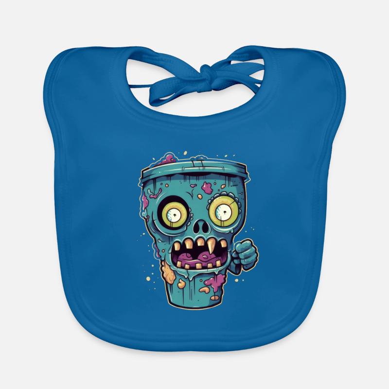 Halloween coffee mug - creepy coffee mug Organic Baby Bibs