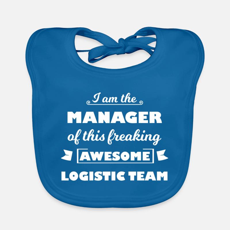 The Logistics Manager Organic Baby Bibs