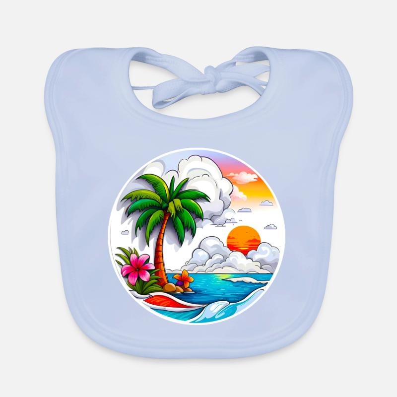 Ready for a holiday Organic Baby Bibs
