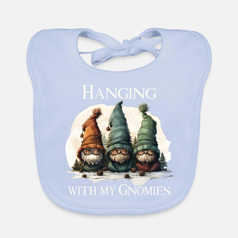 Traîner avec mes gnomies Bavoir bio Bébé