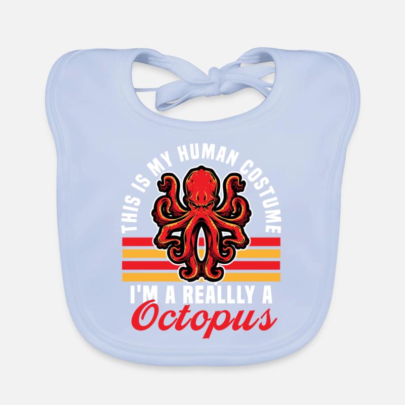 Pieuvre Bavoir bio Bébé