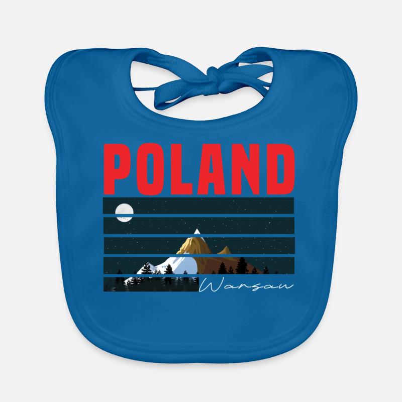 Pologne Varsovie Bavoir bio Bébé