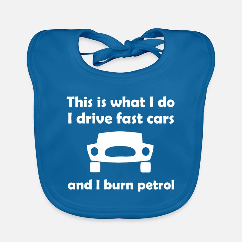 Die Autofahrer Freunde Baby Bio-Lätzchen
