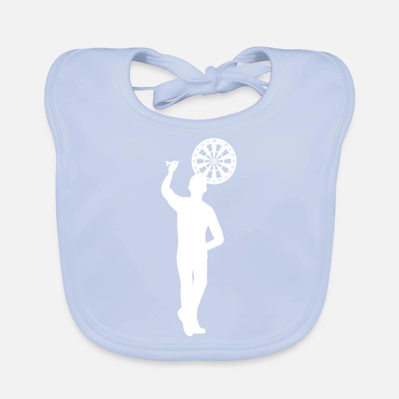 Dart Linkshänder Baby Bio-Lätzchen