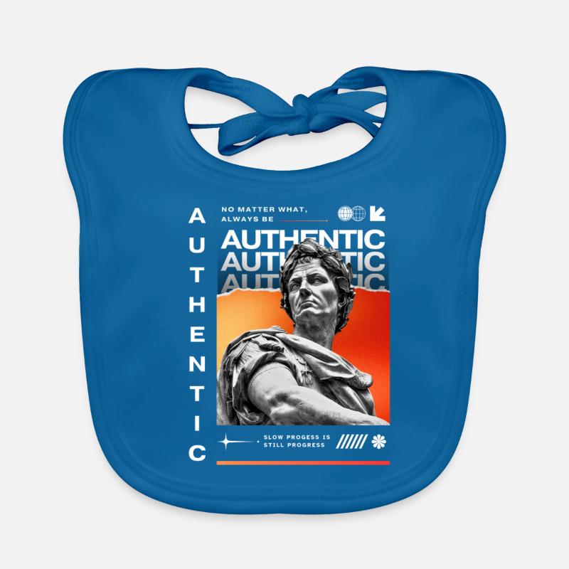 Authentique Bavoir bio Bébé