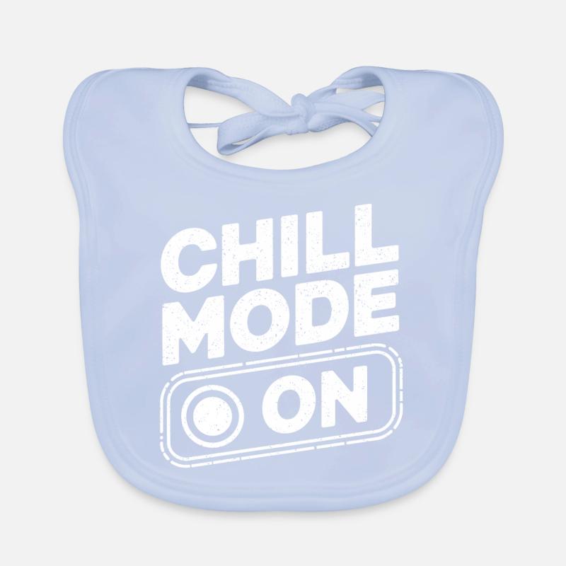 Chill Mode On Relax Relax Organic Baby Bibs