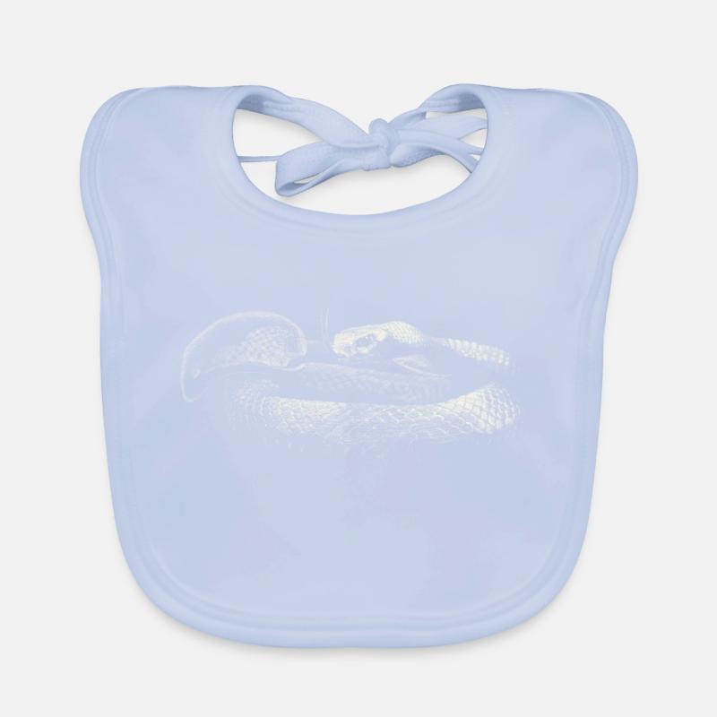 Schlange Baby Bio-Lätzchen