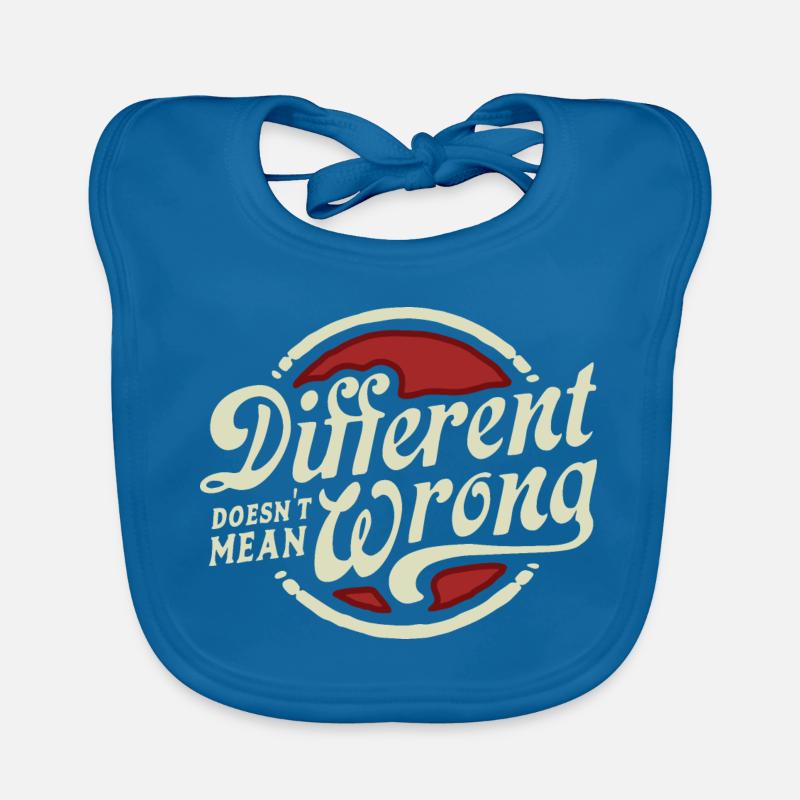 DIFFERENT DOES NOT MEAN WRONG Organic Baby Bibs