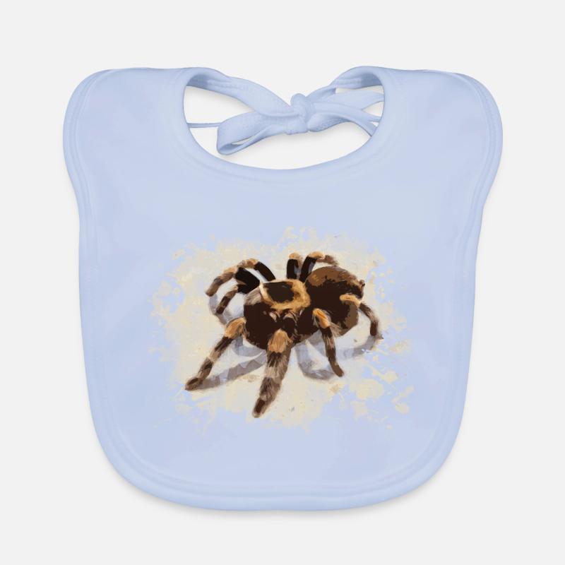 Tarantula spider Organic Baby Bibs
