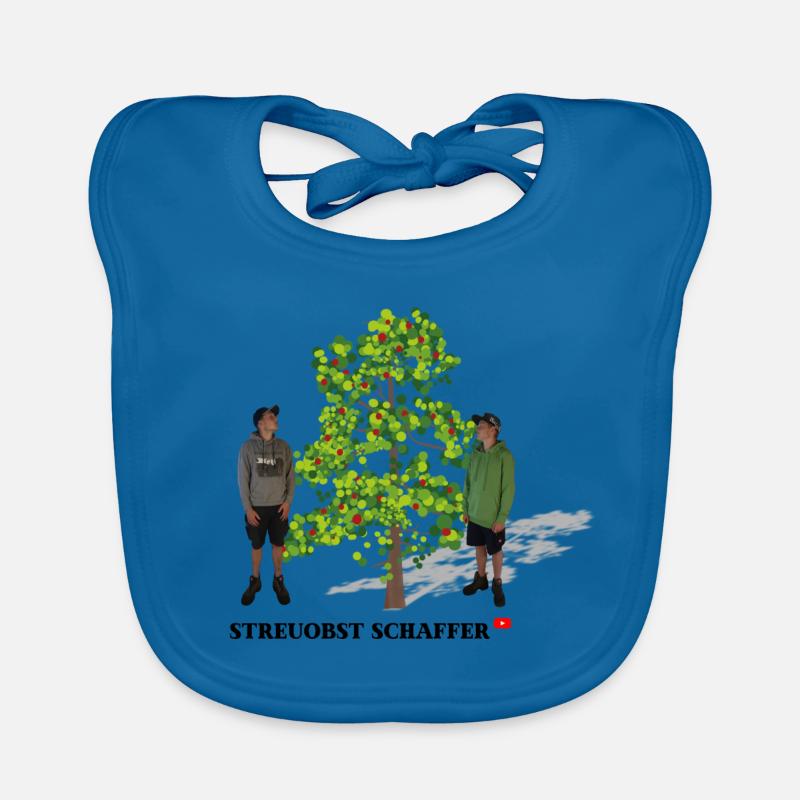 Scattered fruit Schaffer and her apple tree Organic Baby Bibs