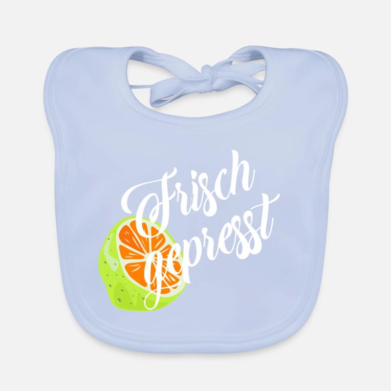 freshly squeezed Organic Baby Bibs