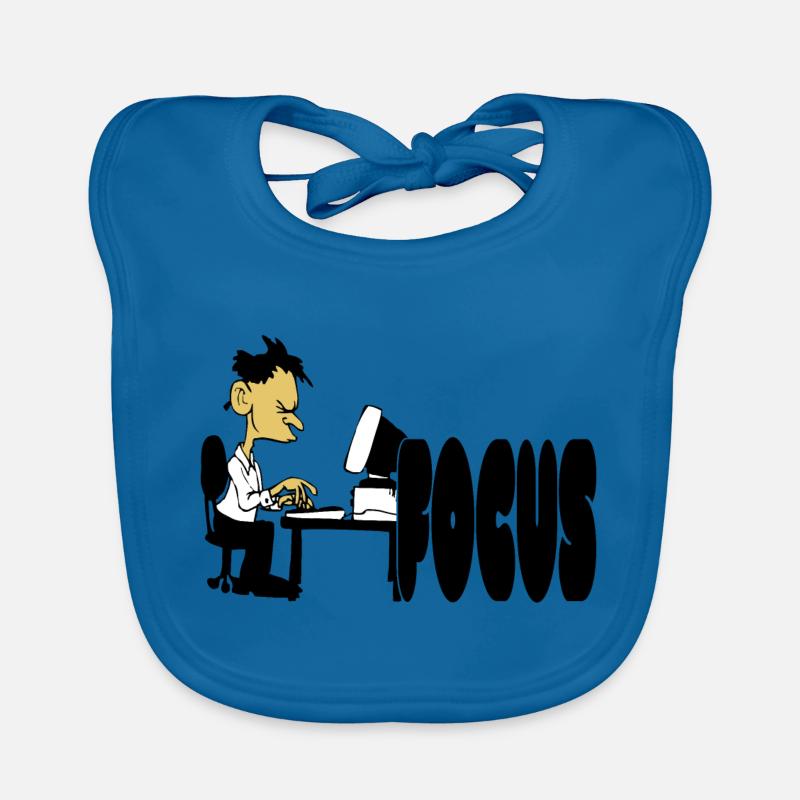 Büro Workaholic Baby Bio-Lätzchen