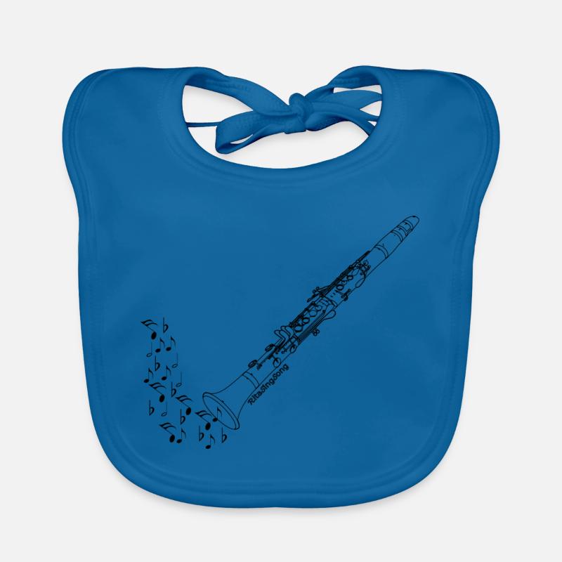 Clarinette Bavoir bio Bébé