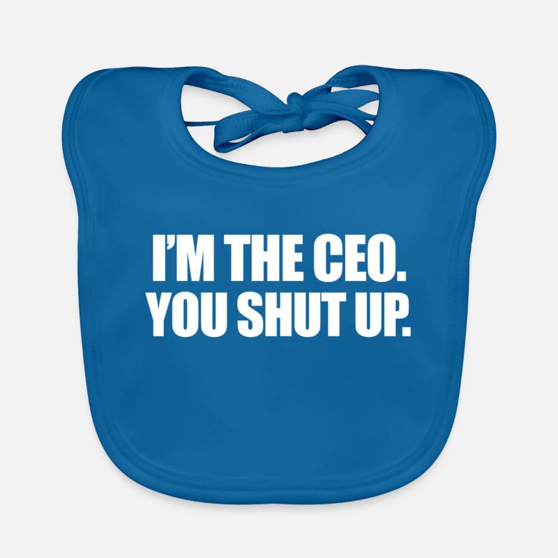 Je suis le ceo Bavoir bio Bébé
